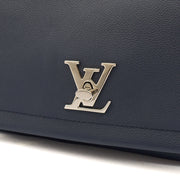 Picture of Louis Vuitton Cross Body Lock Me II BB in Blue, Leather