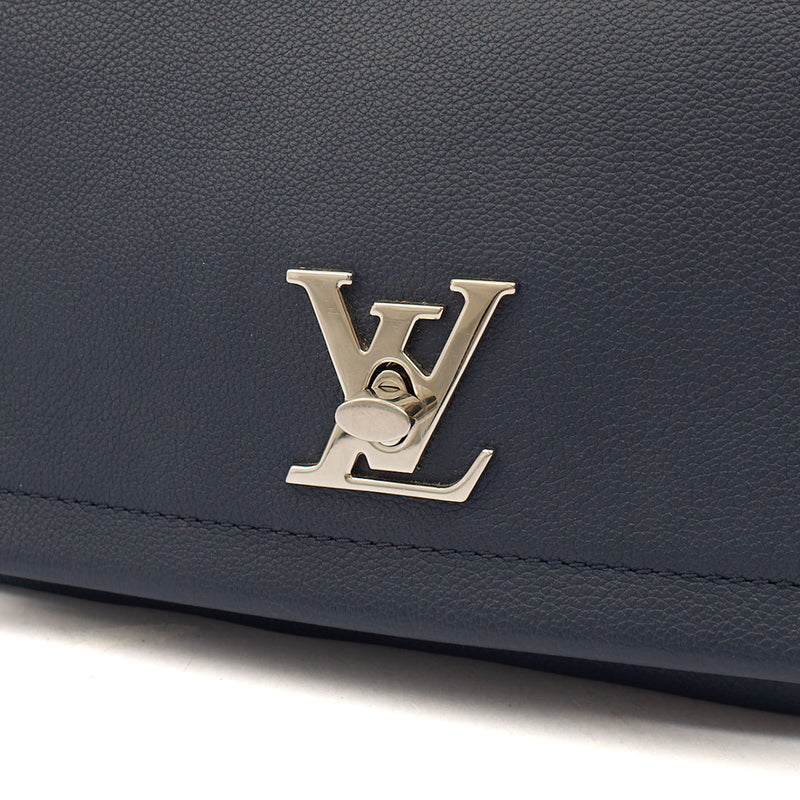 Picture of Louis Vuitton Cross Body Lock Me II BB in Blue, Leather