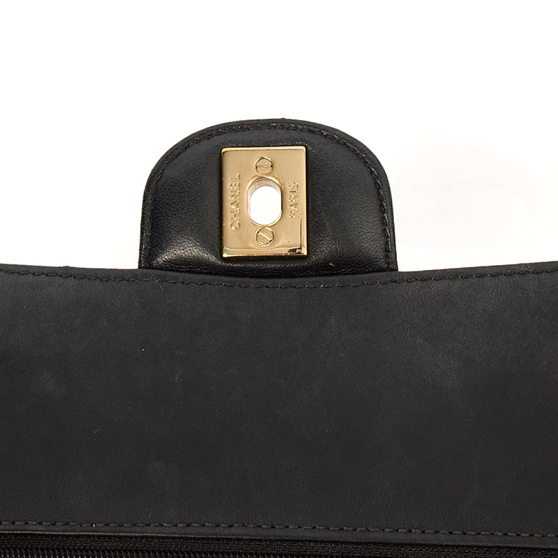 Picture of Chanel Shoulder Bag Chevron Flap Bag  in Black, Lambskin Leather