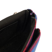 Picture of Mulberry Cross Body Darley Shoulder Bag  in Tartan, Canvas