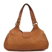 Picture of Mulberry Shoulder Bag Kensington in Oak, Leather