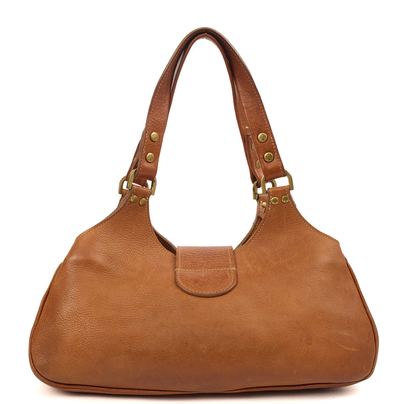 Picture of Mulberry Shoulder Bag Kensington in Oak, Leather