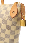 Picture of Louis Vuitton Tote Lena PM in Damier Azur, Canvas