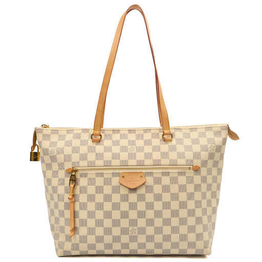 Picture of Louis Vuitton Tote Lena PM in Damier Azur, Canvas