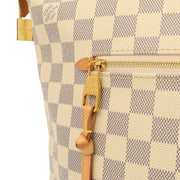 Picture of Louis Vuitton Tote Lena PM in Damier Azur, Canvas