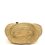 Picture of Loewe Tote Basket Bag in Yellow, Fabric