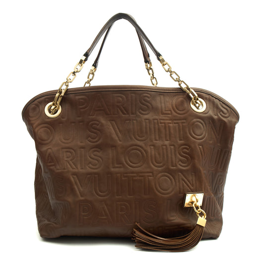 Picture of Louis Vuitton Shoulder Bag Souple Whisper in Brown, Leather