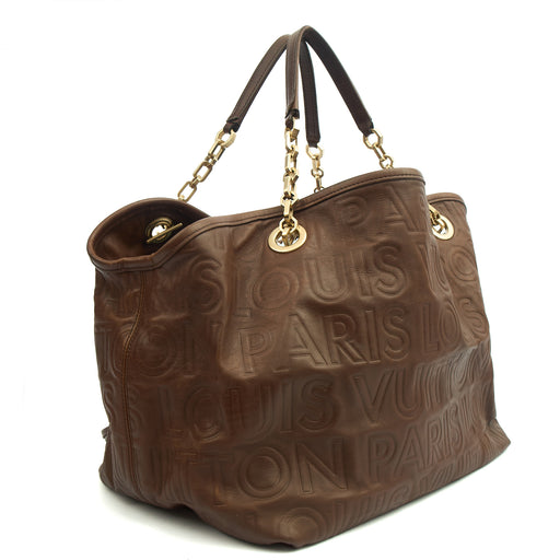 Picture of Louis Vuitton Shoulder Bag Souple Whisper in Brown, Leather