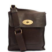 Picture of Mulberry Cross Body Antony - Large in Brown, Calfskin Leather