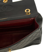 Picture of Chanel Shoulder Bag Maxi Jumbo XL in Black, Lambskin Leather