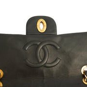Picture of Chanel Shoulder Bag Maxi Jumbo XL in Black, Lambskin Leather