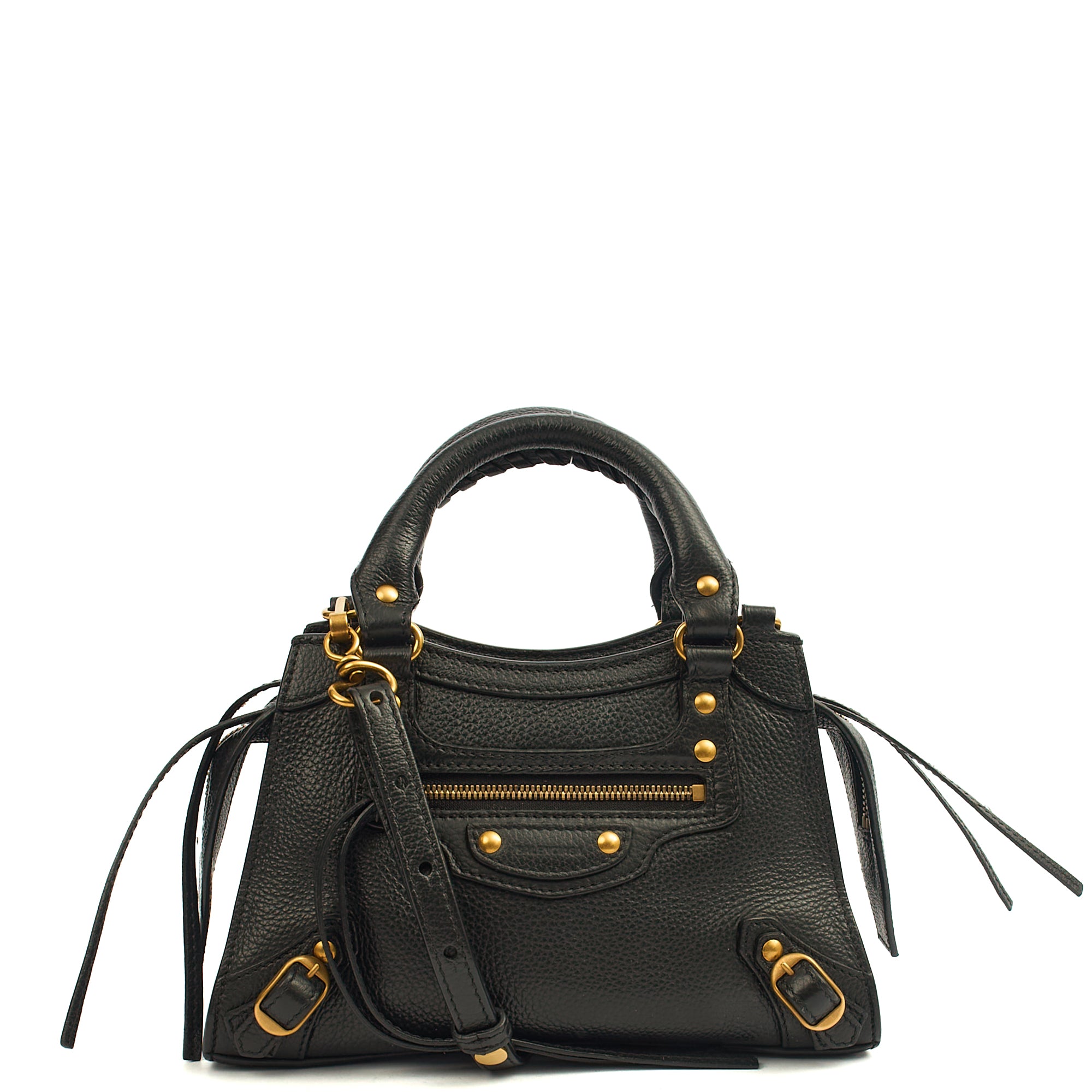 BALENCIAGA NEO CAGOLE XS ブラック ネオ カゴール Balenciaga Mini Bag Neo Cagole XS in Black, Leather | The Handbag
