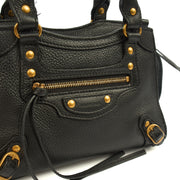 Picture of Balenciaga Mini Bag Neo Cagole XS in Black, Leather