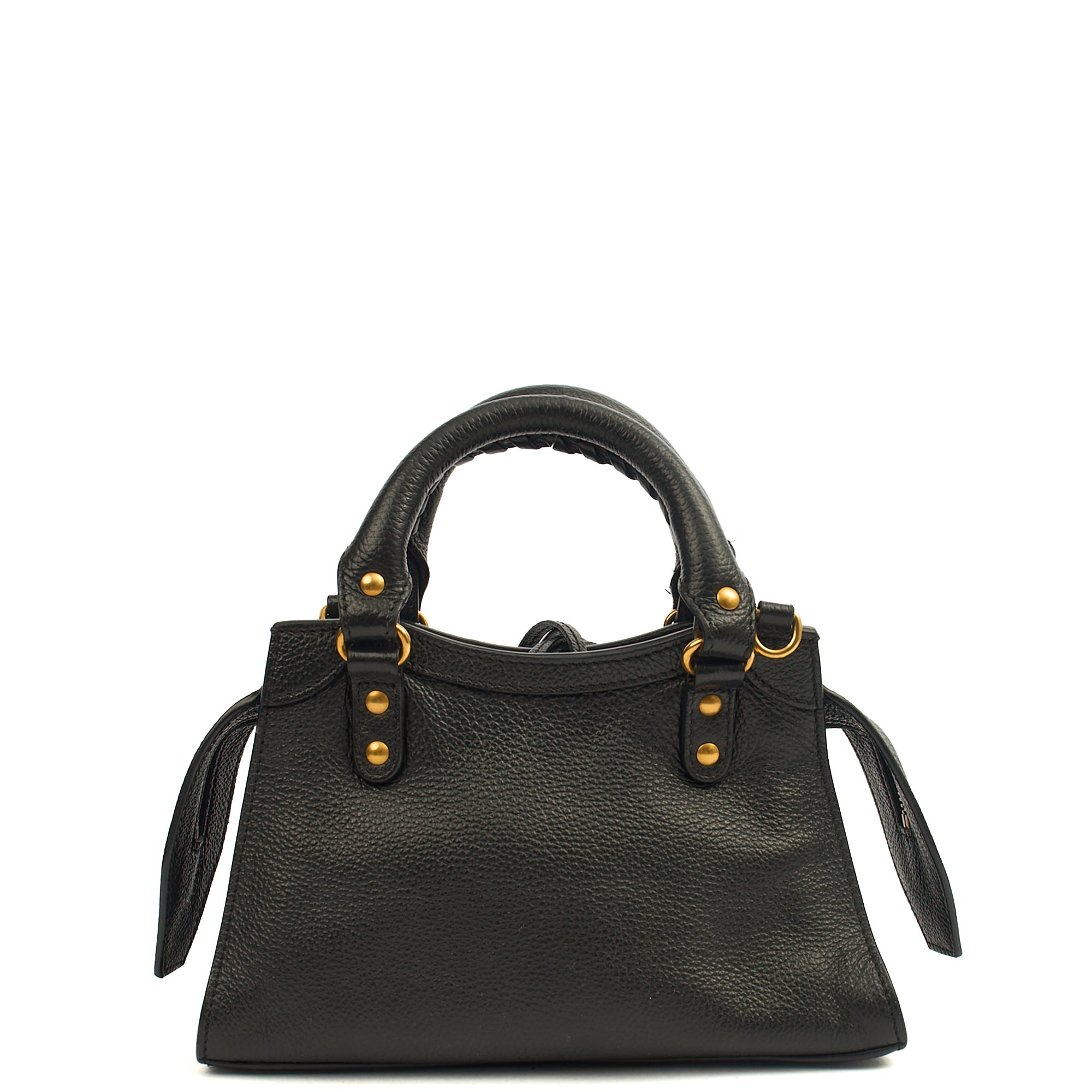Balenciaga Mini Bag Neo Cagole XS in Black, Leather | The Handbag