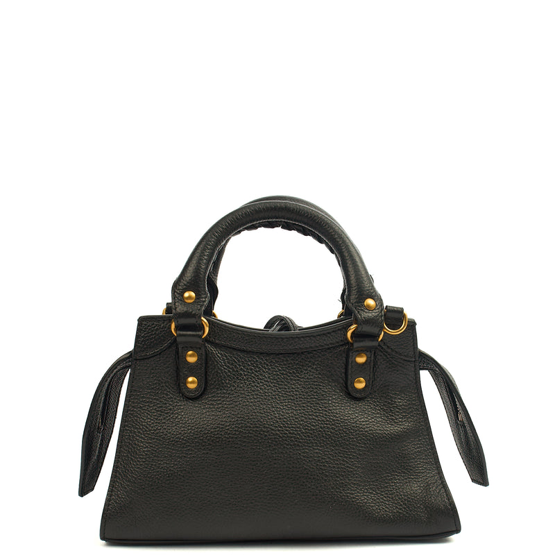 Picture of Balenciaga Mini Bag Neo Cagole XS in Black, Leather