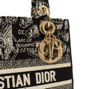 Picture of Christian Dior Top Handle Lady D-lite - Medium in Print, Canvas
