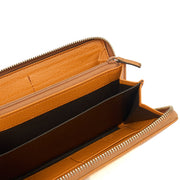 Picture of Gucci Wallet Soho Zip Around Wallet in Orange, Leather