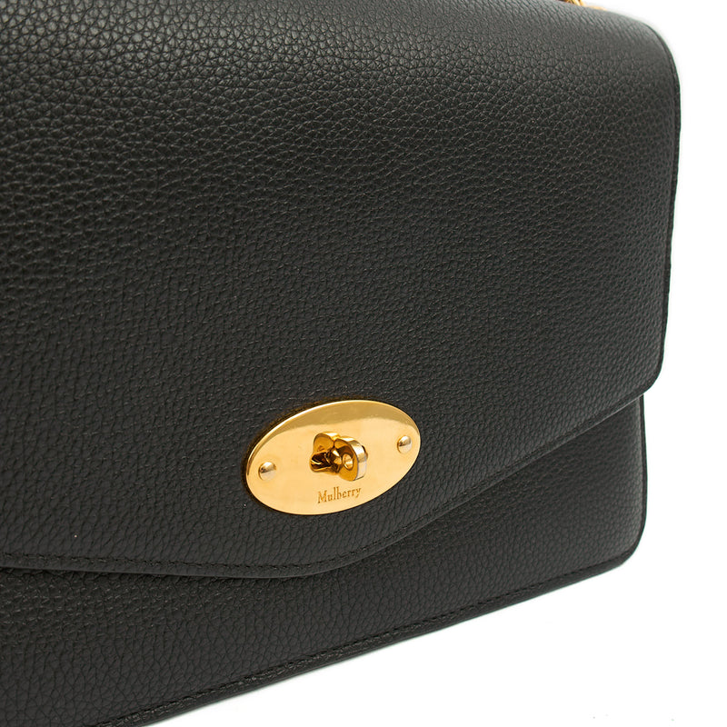 Picture of Mulberry Cross Body Darley in Black, Calfskin Leather