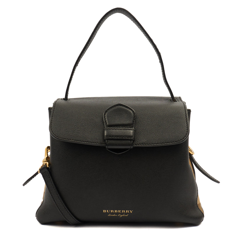 Picture of Burberry Cross Body Camberely- Small in Black, Leather