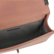 Picture of Chanel Shoulder Bag Boy - Medium in Pink, Calfskin Leather