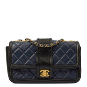 Picture of Chanel Shoulder Bag Timeless Single Flap in Navy, Lambskin Leather