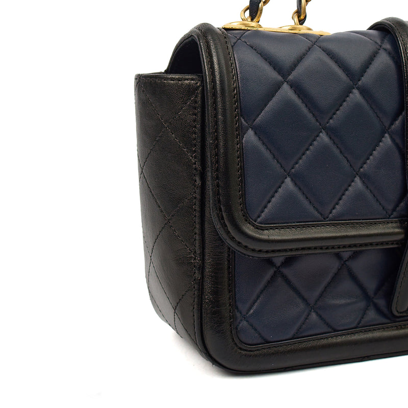 Picture of Chanel Shoulder Bag Timeless Single Flap in Navy, Lambskin Leather