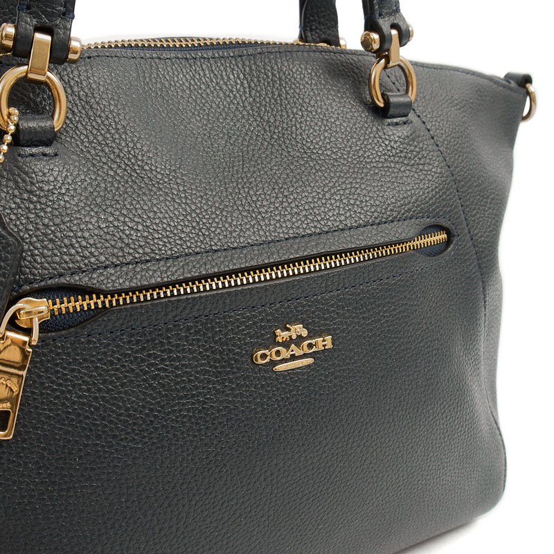 Picture of Coach Cross Body Prairie Satchel in Navy, Leather
