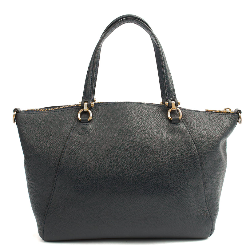 Picture of Coach Cross Body Prairie Satchel in Navy, Leather