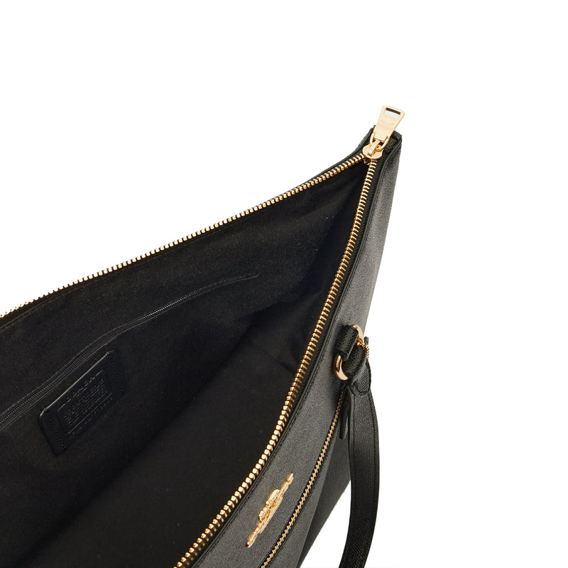 Picture of Coach Tote Gallery Tote in Black, Leather