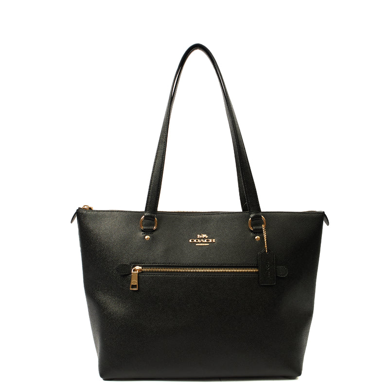 Picture of Coach Tote Gallery Tote in Black, Leather