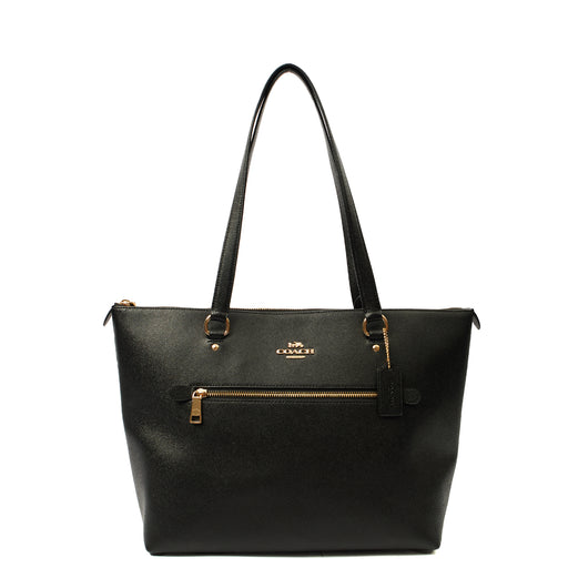 Picture of Coach Tote Gallery Tote in Black, Leather