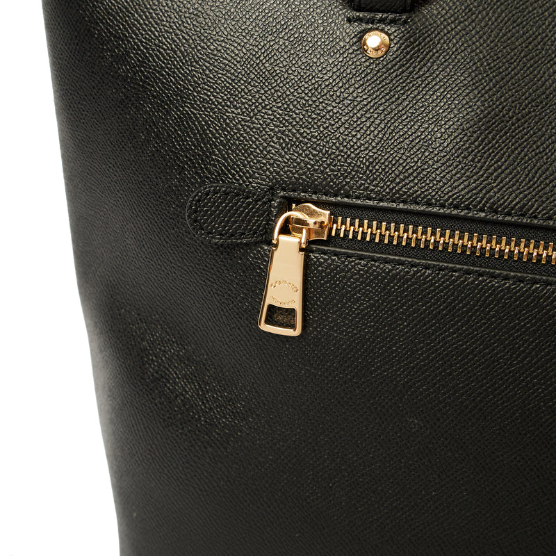 Picture of Coach Tote Gallery Tote in Black, Leather