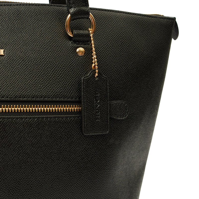Picture of Coach Tote Gallery Tote in Black, Leather