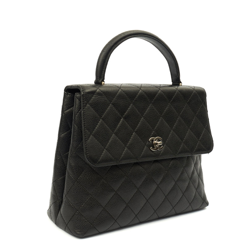 Picture of Chanel Top Handle Coco Top Handle in Black, Caviar Leather
