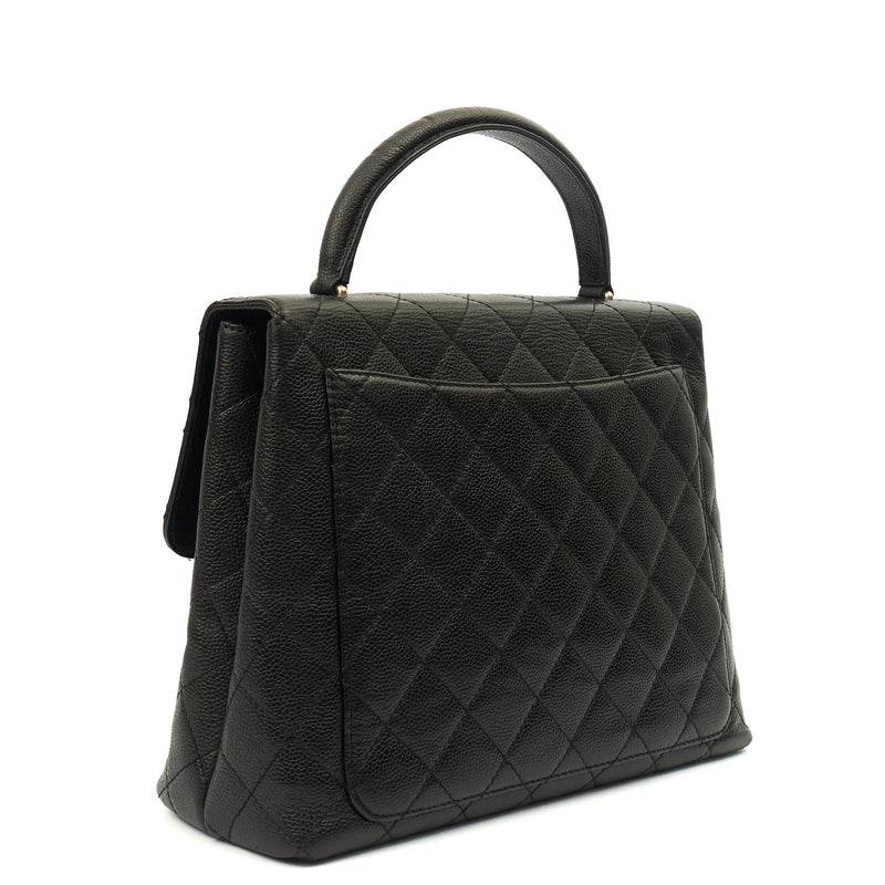 Picture of Chanel Top Handle Coco Top Handle in Black, Caviar Leather