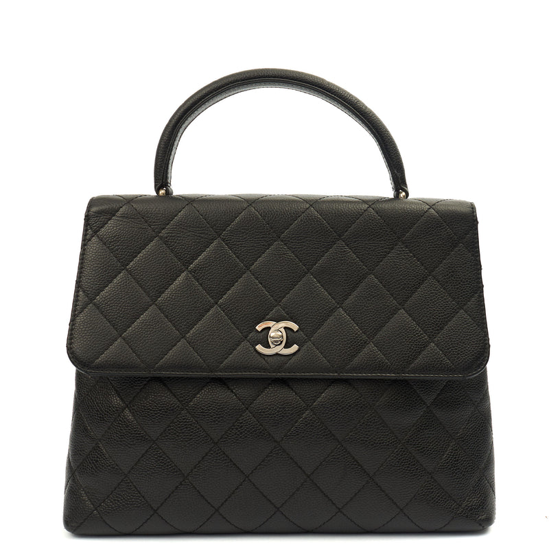 Picture of Chanel Top Handle Coco Top Handle in Black, Caviar Leather