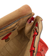 Picture of Mulberry Tote Bayswater Heritage in Red, Exotic Effect Leather