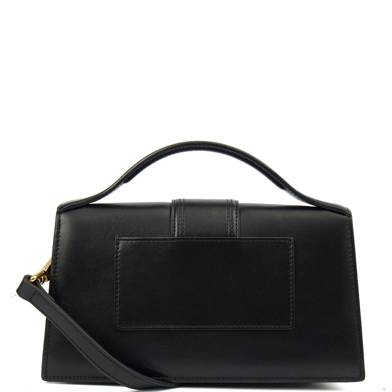 Picture of Jacquemus Cross Body Le Bambino Long in Black, Leather