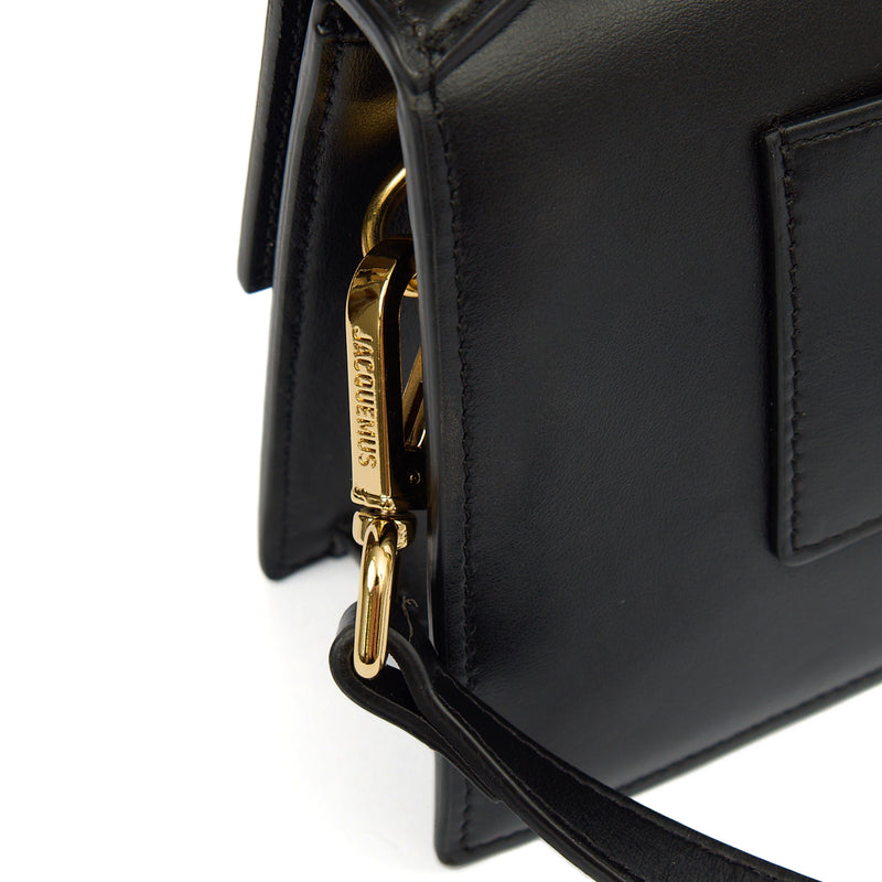 Picture of Jacquemus Cross Body Le Bambino Long in Black, Leather