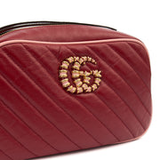 Picture of Gucci Cross Body Marmont Shoulder Bag - Small in Red, Leather