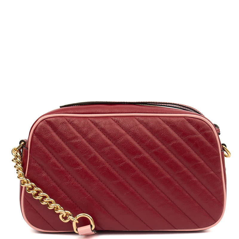 Picture of Gucci Cross Body Marmont Shoulder Bag - Small in Red, Leather