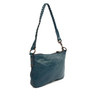 Picture of Mulberry Shoulder Bag Daria Pouch in Blue, Leather