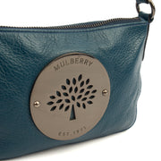 Picture of Mulberry Shoulder Bag Daria Pouch in Blue, Leather