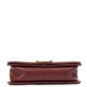 Picture of Chanel Shoulder Bag Boy - Medium in Red, Calfskin Leather