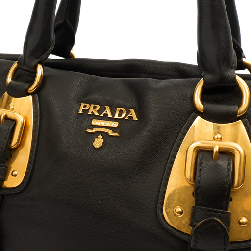 Picture of Prada Cross Body Shoulder Bag in Black, Leather