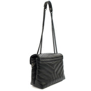 Picture of Saint Laurent Cross Body Lou Lou - Small in Black, Leather