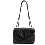 Picture of Saint Laurent Cross Body Lou Lou - Small in Black, Leather