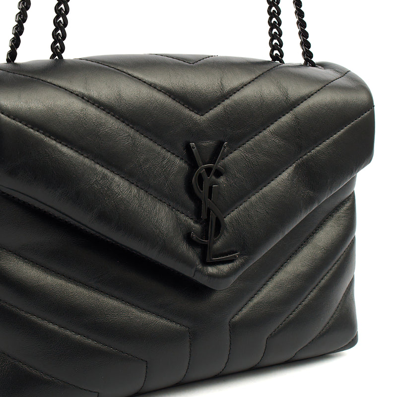 Picture of Saint Laurent Cross Body Lou Lou - Small in Black, Leather