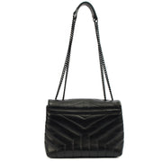 Picture of Saint Laurent Cross Body Lou Lou - Small in Black, Leather