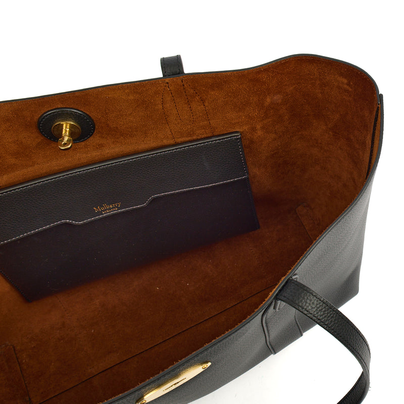 Picture of Mulberry Tote Bayswater Tote in Black, Leather